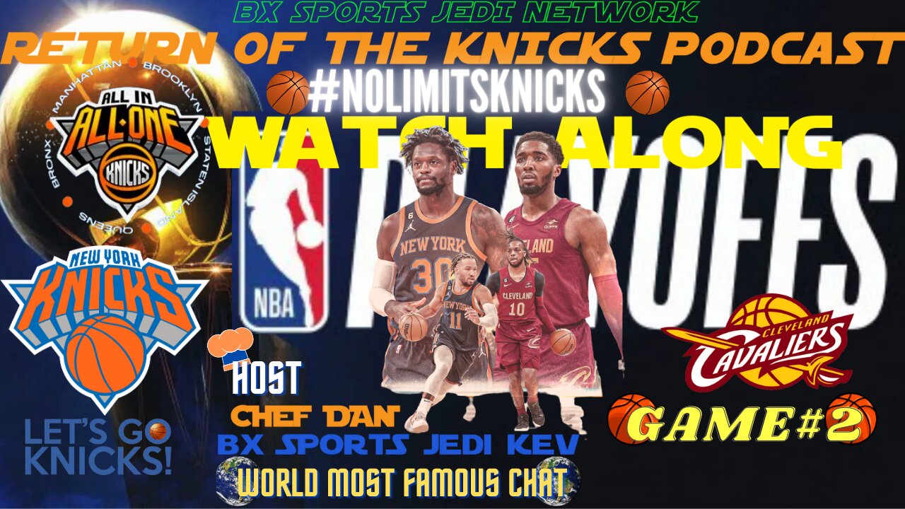 🏀NBA PLAYOFFS KNICKS VS CAVS WATCH-ALONG LIVE SCOREBOARD AND PLAY BY PLAY GAME2 EFC FIRST ROUND