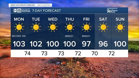 Sizzling weekend in the Valley
