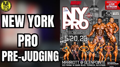 IFBB New York Pro- Prejudging Results