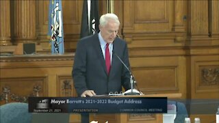 Mayor Tom Barrett details $1.7 billion Milwaukee executive budget