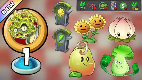 Plants vs Zombies 2 - The Zombosseum II 2023 Level 7 [Plants Lvl 1 & No  Premium] + DOWNLOAD