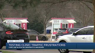 Testing Clinic Traffic Frustrations