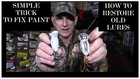 How to Restore Old Paint on Fishing Lures