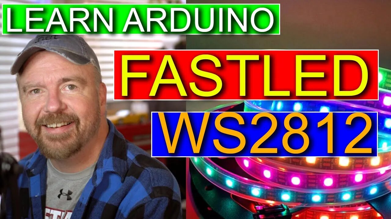 04-FastLED With Arduino Tutorial Introduction - How To Code For RGB LED ...