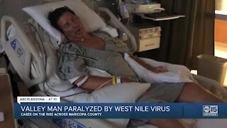 Arizona man paralyzed after contracting West Nile virus