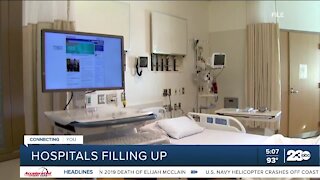 Kern County hospitals filling up as COVID cases increase