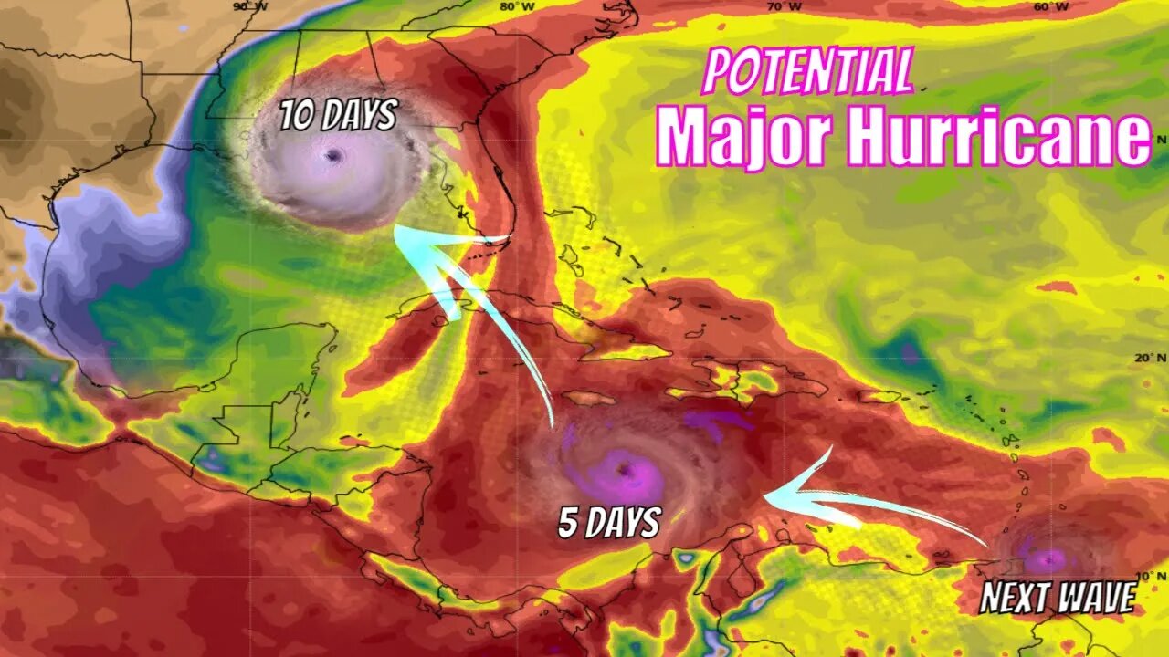 Potential Major Hurricane Headed To The Gulf Of Mexico! The