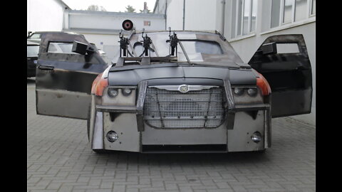 Ride To Die For: Movie Buff Builds Fearsome ‘Death Race’ Replica Car I RIDICULOUS RIDES