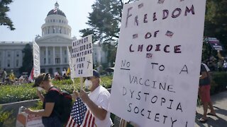 GOP Governors Threaten To Sue Over President Biden's Vaccine Mandates