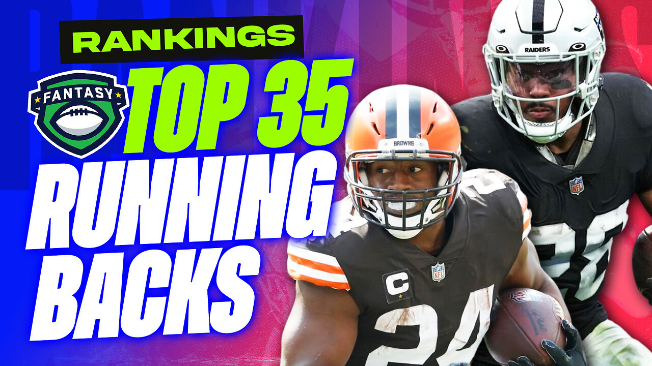 Top 35 RB RANKINGS in Fantasy Football for 2023 - Fantasy Football Advice