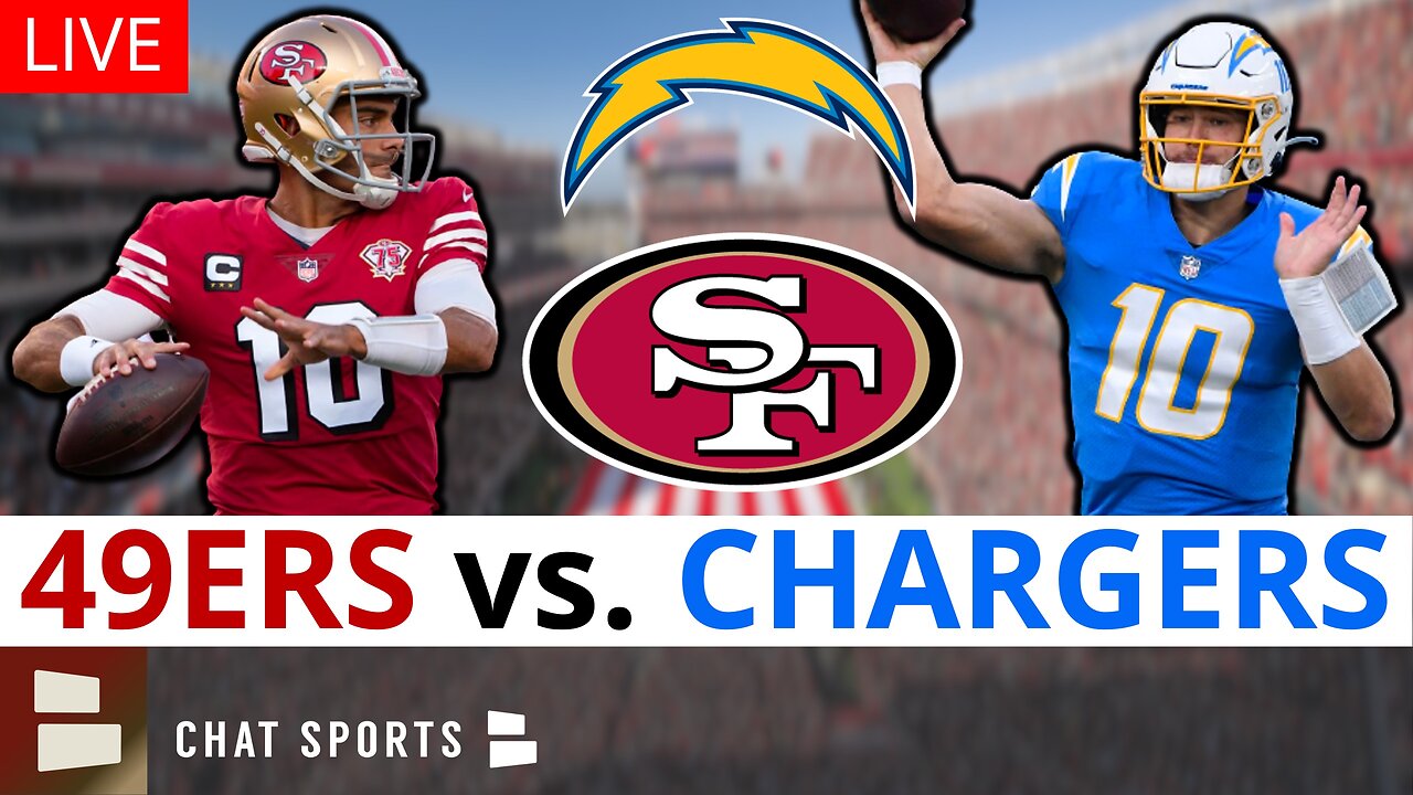 49ers vs Chargers LIVE Streaming Scoreboard, Free Play-By-Play
