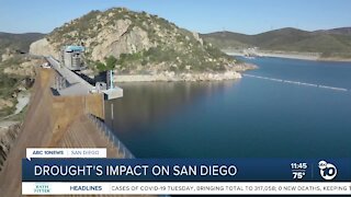 Western US drought's impact on San Diego County