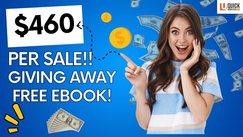 Rebrand Our New Ebook Earn $460 Per Sale Plus Recurring Commissions!