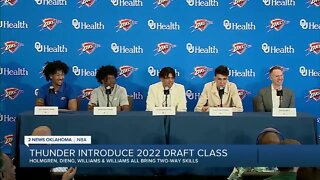Thunder Introduce 2022 Draft Class