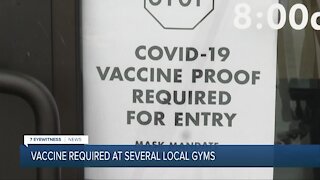 Vaccine required for some local gyms