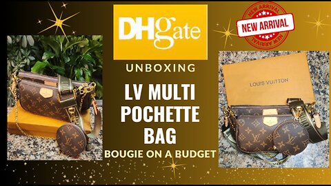DHgate Pochette Metis East West Monogram Black Empreinte Noir Beige BiColor  Bag Unboxing & Review