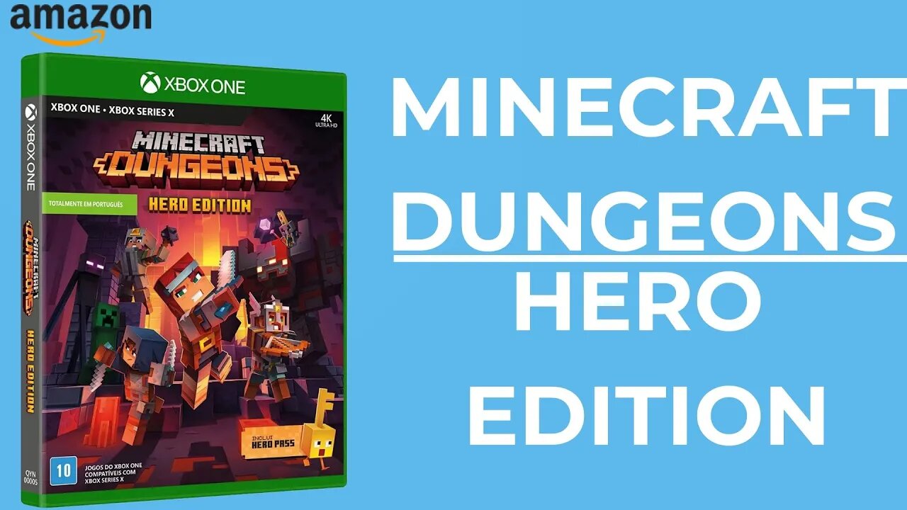 Minecraft Dungeons Hero Edition Xbox Onexbox Series X S 9523