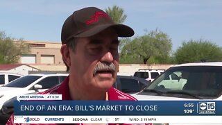 End of an era: Bill's Market in Tempe closing after more than 60 years