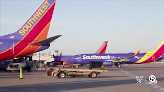 Travelers impacted by Southwest Airlines travel delays