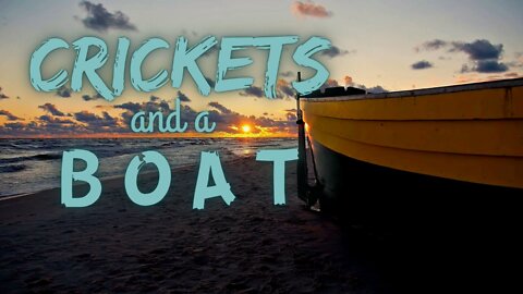 Crickets and a Boat | 15 Minutes of Twilight | Ambient Sound | What Else Is There?