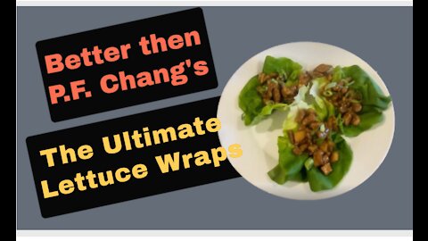 Best Lettuce Wraps. OMG!!! These are better than P.F. Chang's lettuce wraps. Chinese Food Made Easy!