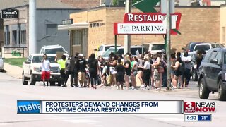 Protesters Demand Changes From Longtime Omaha Restaurant
