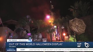 Out-of-this-world Halloween display in Rolando