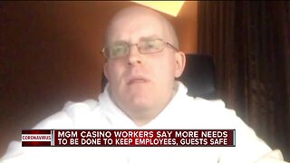 MGM Grand Detroit employees express concern over COVID-19 response