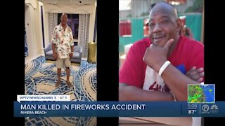 Father of 7 dies in Riviera Beach fireworks incident