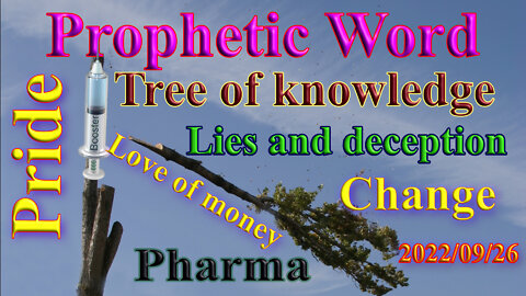 Tree of knowledge be chopped off, Pharma, Secrets revealed; Prophecy