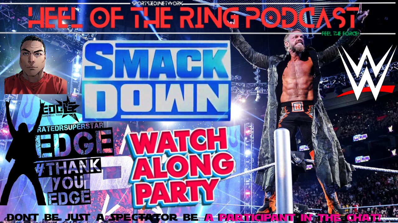 🟡WWE FRIDAY NIGHT SMACKDOWN Live Reactions and Watch Along (No Footage Shown) BX SPORTS JEDI KEV/