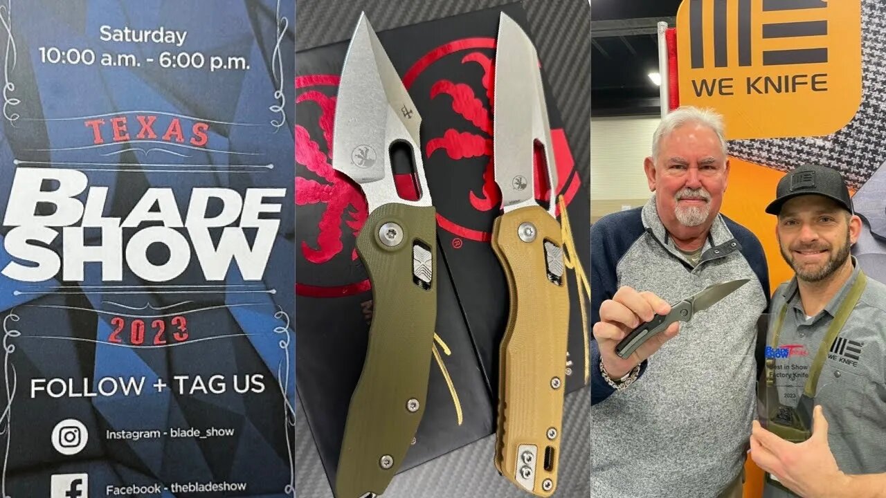 Texas Blade Show 2023 Come see what I bought plus Summary of my