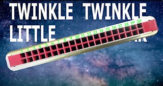 How to Play Twinkle Twinkle Little Star on a Tremolo Harmonica with 20 Holes