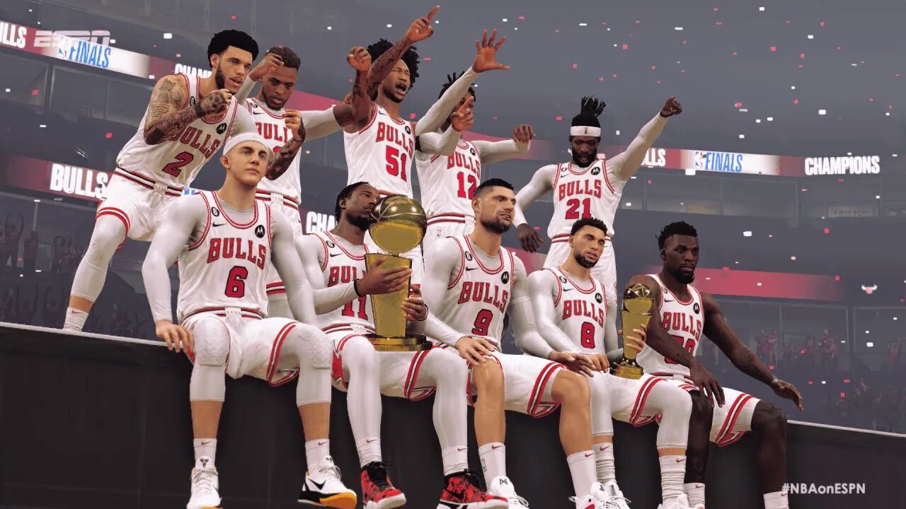 NBA 2K23 | Winning The 2022-2023 NBA Title With The Chicago Bulls