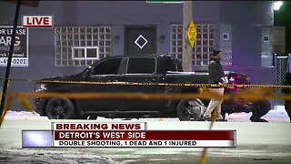 1 dead, 1 injured in shooting on Detroit's west side