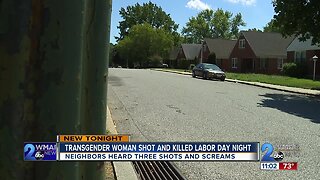 Transgender woman shot, killed Labor Day night