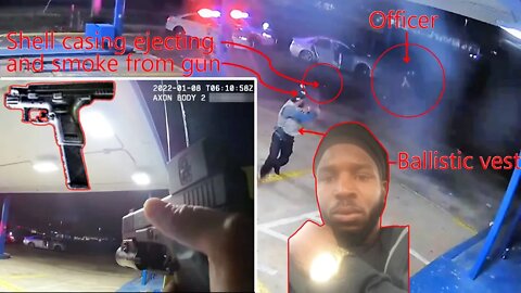 Body Cam: Officer Shootout with Suspect with a Body Armor. Jacksonville Sheriff’s Office Jan 08-2022