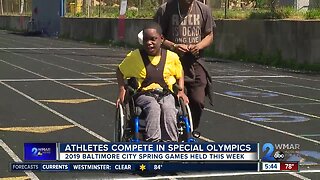 Athletes compete in Special Olympics in Baltimore