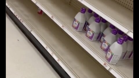 Two Women Fight Over the Last of the Baby Formula on the Shelves at a Target