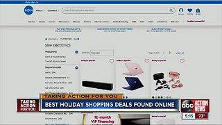 Best holiday shopping deals found online