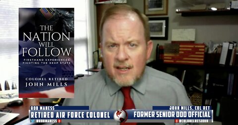 EP 146 | The Deep State Exists - Former Senior Defense Official COL John Mills discusses new book