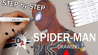 SPIDER-MAN PS4 - Speed Drawing | draw2night, YouTube