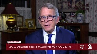 DeWine 'feeling fine' after testing positive for COVID-19