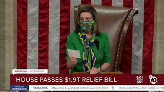 House passes relief bill