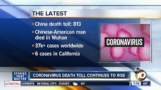 Coronavirus death toll continues to rise