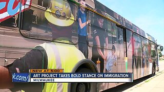 Art project takes bold stance on immigration