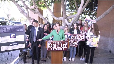 Kari Lake Schools Fake News Media of Coverage of Katie Hobbs Break-in