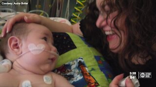 Mother who lost 5-month-old son to rare genetic disease walks for a cure