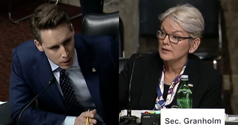 Hawley Spars With Energy Secretary After Pinning Putin for Gas Prices: ‘If You Could Let Me Finish’