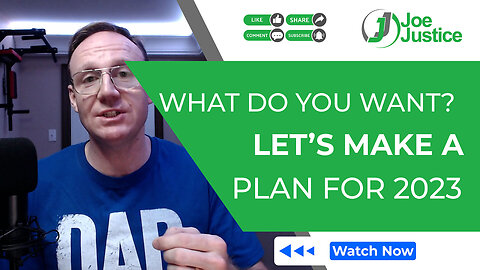 What do you want? Let’s make a plan for 2023.